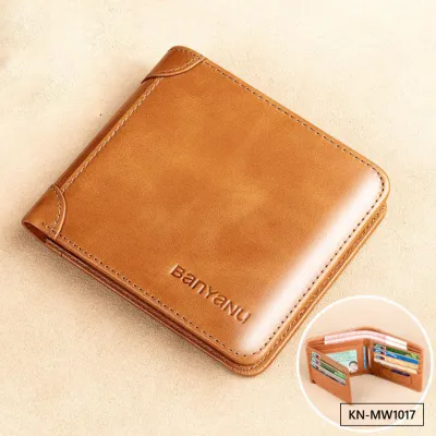 CLASSIC LEATHER LIGHT BROWN WALLET